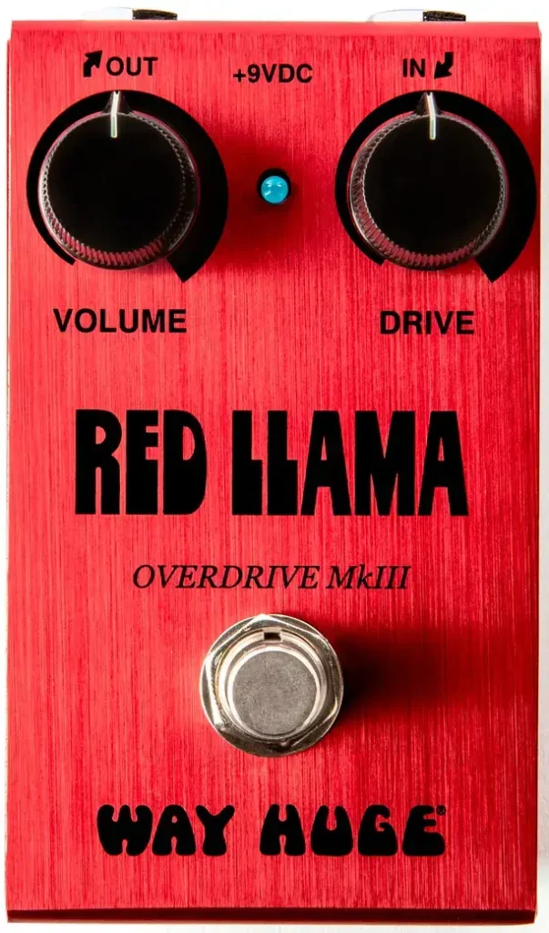 way huge red llama mkiii overdrive